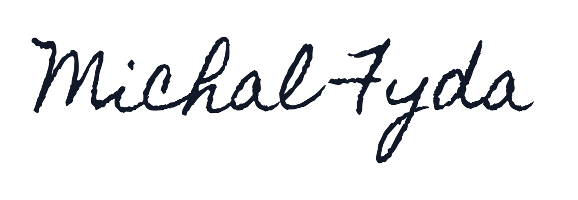 Michal Fyda signature